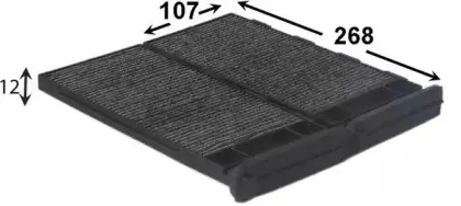 Фильтр, воздух во внутренном пространстве JS ASAKASHI купить