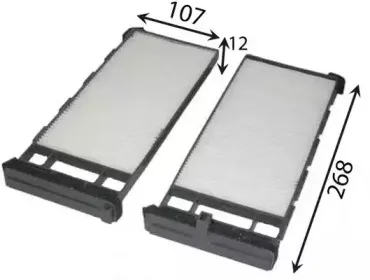 Фильтр, воздух во внутренном пространстве JS ASAKASHI купить