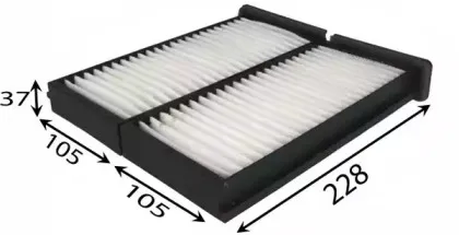 Фильтр, воздух во внутренном пространстве JS ASAKASHI купить