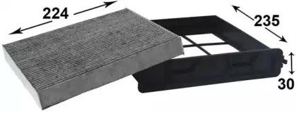 Фильтр, воздух во внутренном пространстве JS ASAKASHI купить