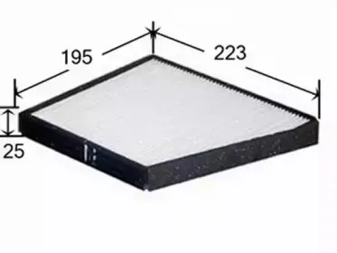 Фильтр, воздух во внутренном пространстве JS ASAKASHI купить