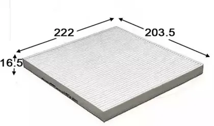 Фільтр повітряний кондиціонера (салону) JS ASAKASHI купить