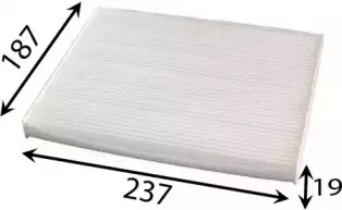 Фильтр, воздух во внутренном пространстве JS ASAKASHI купить