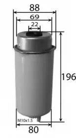 Топливный фильтр JS ASAKASHI купить