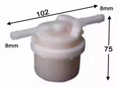 Фільтр паливний в зборі JS ASAKASHI купить