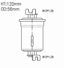 Топливный фильтр JS ASAKASHI купить