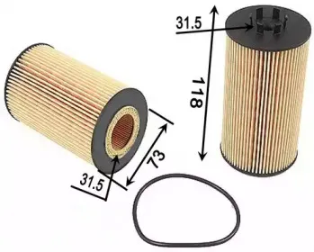 Масляный фильтр JS ASAKASHI купить