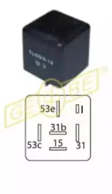 Реле, интервал включения стеклоочистителя GEBE купить