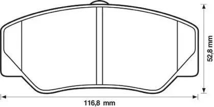 Комплект тормозных колодок, дисковый тормоз STOP купить