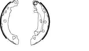 Комплект тормозных колодок STOP купить