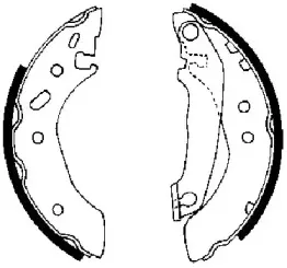 Комплект тормозных колодок STOP купить