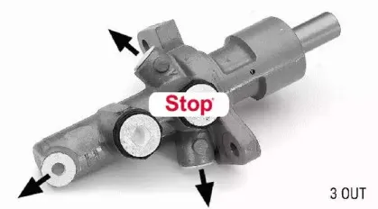 Главный тормозной цилиндр STOP купить