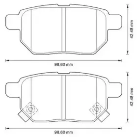 Комплект тормозных колодок, дисковый тормоз STOP купить