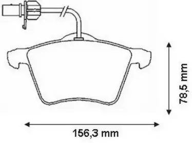 Комплект тормозных колодок, дисковый тормоз STOP купить