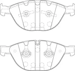 Комплект тормозных колодок, дисковый тормоз STOP купить