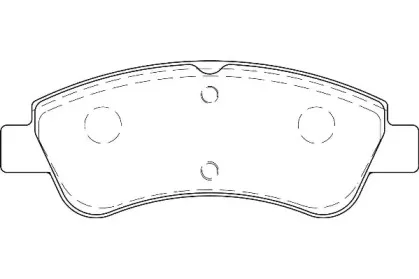 Комплект тормозных колодок, дисковый тормоз Omnicraft купить