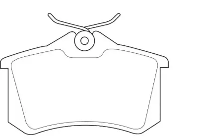 Комплект тормозных колодок, дисковый тормоз Omnicraft купить