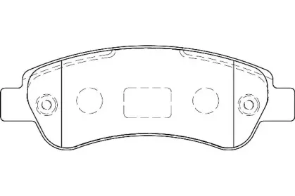 Комплект тормозных колодок, дисковый тормоз Omnicraft купить