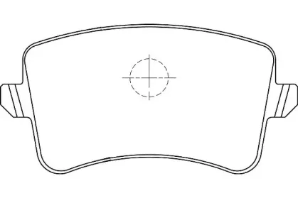 Комплект тормозных колодок, дисковый тормоз Omnicraft купить