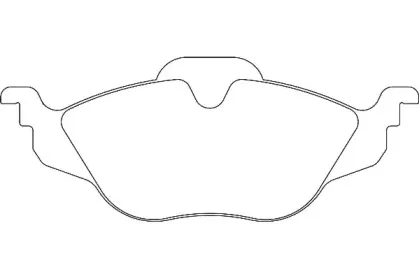 Комплект тормозных колодок, дисковый тормоз Omnicraft купить