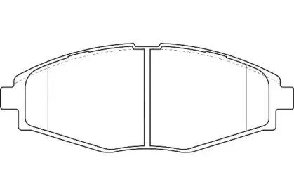 Комплект тормозных колодок, дисковый тормоз Omnicraft купить