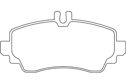 Комплект тормозных колодок, дисковый тормоз Omnicraft купить