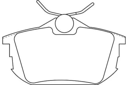 Комплект тормозных колодок, дисковый тормоз Omnicraft купить