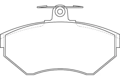 Комплект тормозных колодок, дисковый тормоз Omnicraft купить