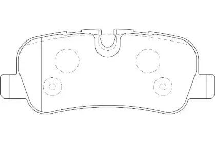 Комплект тормозных колодок, дисковый тормоз Omnicraft купить