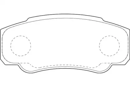 Комплект тормозных колодок, дисковый тормоз Omnicraft купить