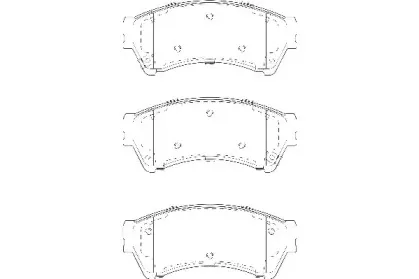 Комплект тормозных колодок, дисковый тормоз Omnicraft купить