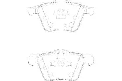 Комплект тормозных колодок, дисковый тормоз Omnicraft купить