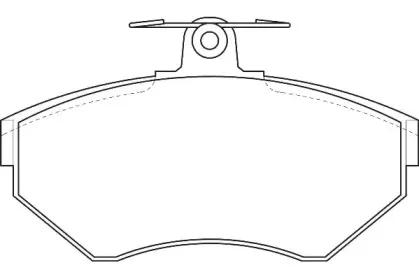 Комплект тормозных колодок, дисковый тормоз Omnicraft купить