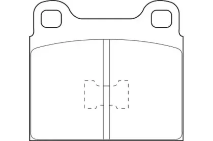 Комплект тормозных колодок, дисковый тормоз Omnicraft купить