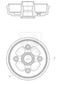 Тормозной барабан NPS купить