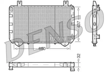 Радиатор, охлаждение двигателя NPS купить