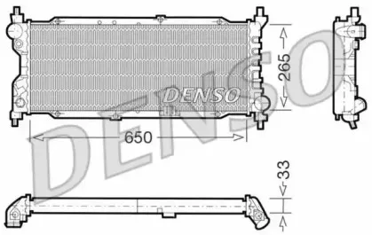 Радиатор, охлаждение двигателя NPS купить