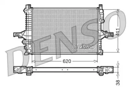 Радиатор, охлаждение двигателя NPS купить