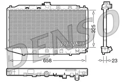 Радиатор, охлаждение двигателя NPS купить