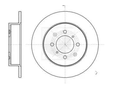 Тормозной диск NPS купить