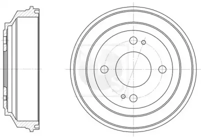 Тормозной барабан NPS купить
