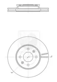 Тормозной диск NPS купить