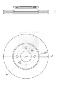 Тормозной диск NPS купить