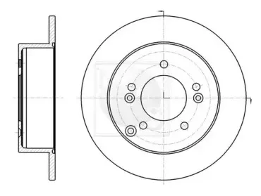 Тормозной диск NPS купить
