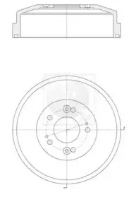 Тормозной барабан NPS купить