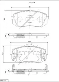 Комплект тормозных колодок, дисковый тормоз NPS купить