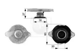 Крышка, радиатор NPS купить