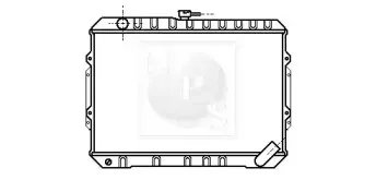 Радиатор, охлаждение двигателя NPS купить