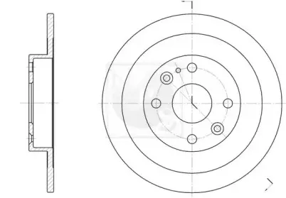 Тормозной диск NPS купить