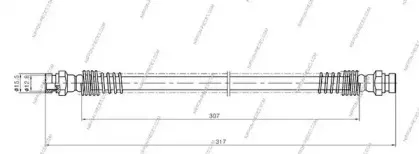 Тормозной шланг NPS купить